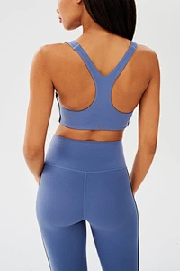 sewn in padded sports bra